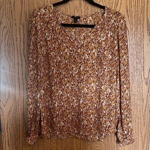 Floral Print Women's Top